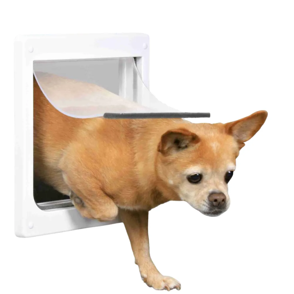 Trixie 2 Way Flap Model 3877 for Dogs - WHITE/XS - S | petsmart.ae